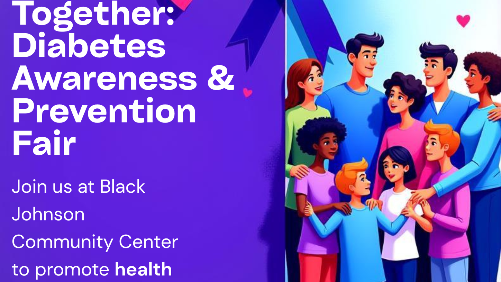 Flyer - Stronger Together Diabetes Awareness & Prevention Fair