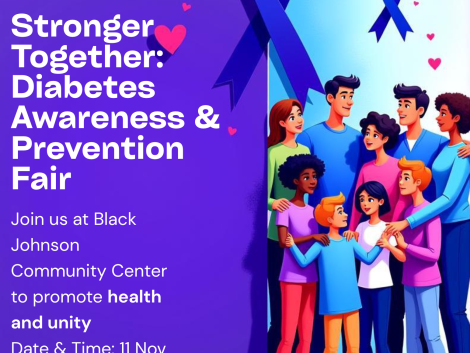 Flyer - Stronger Together Diabetes Awareness & Prevention Fair